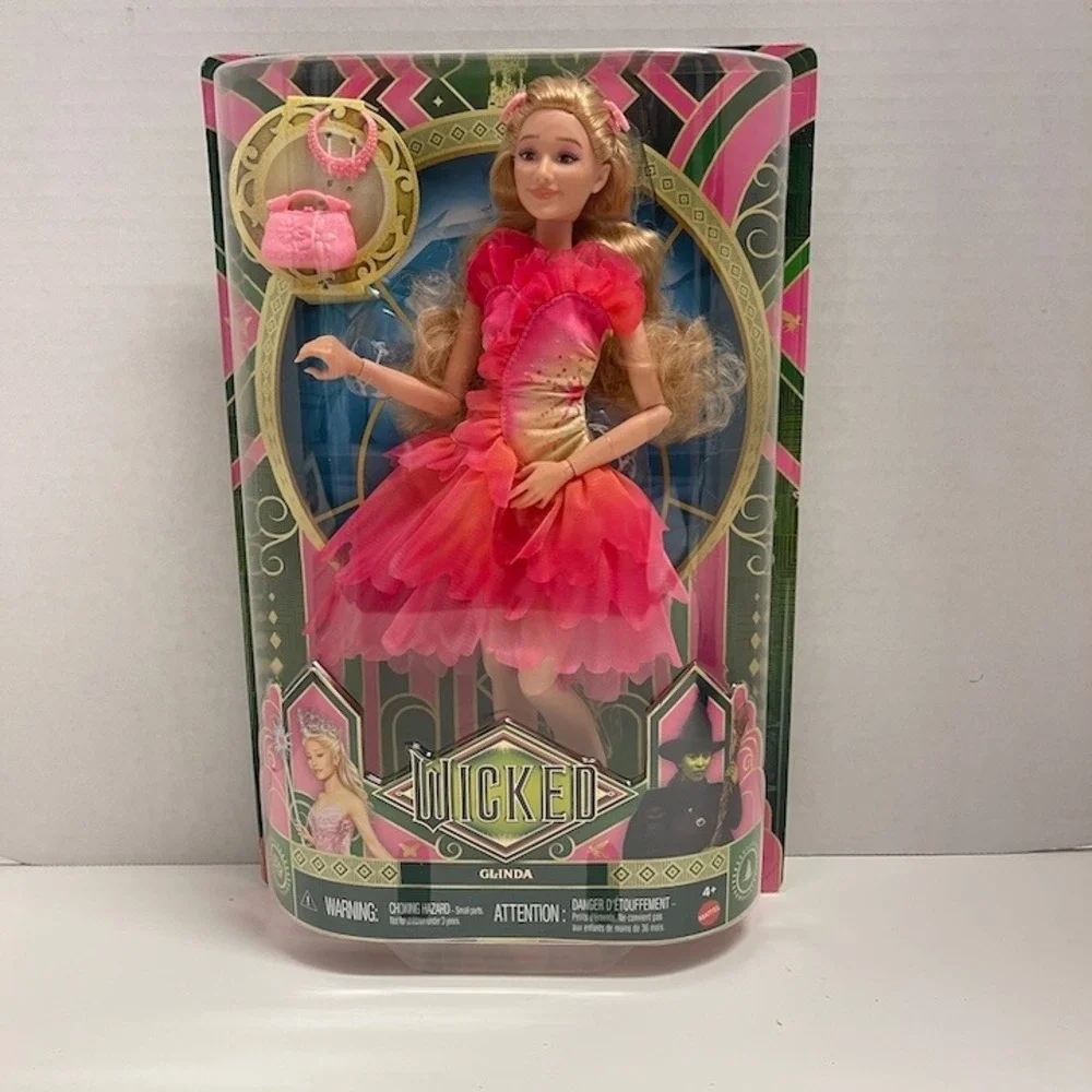 Wicked Elpheba & Glinda Fashion Dolls with‎ Removable Fashions & Accessories NEW